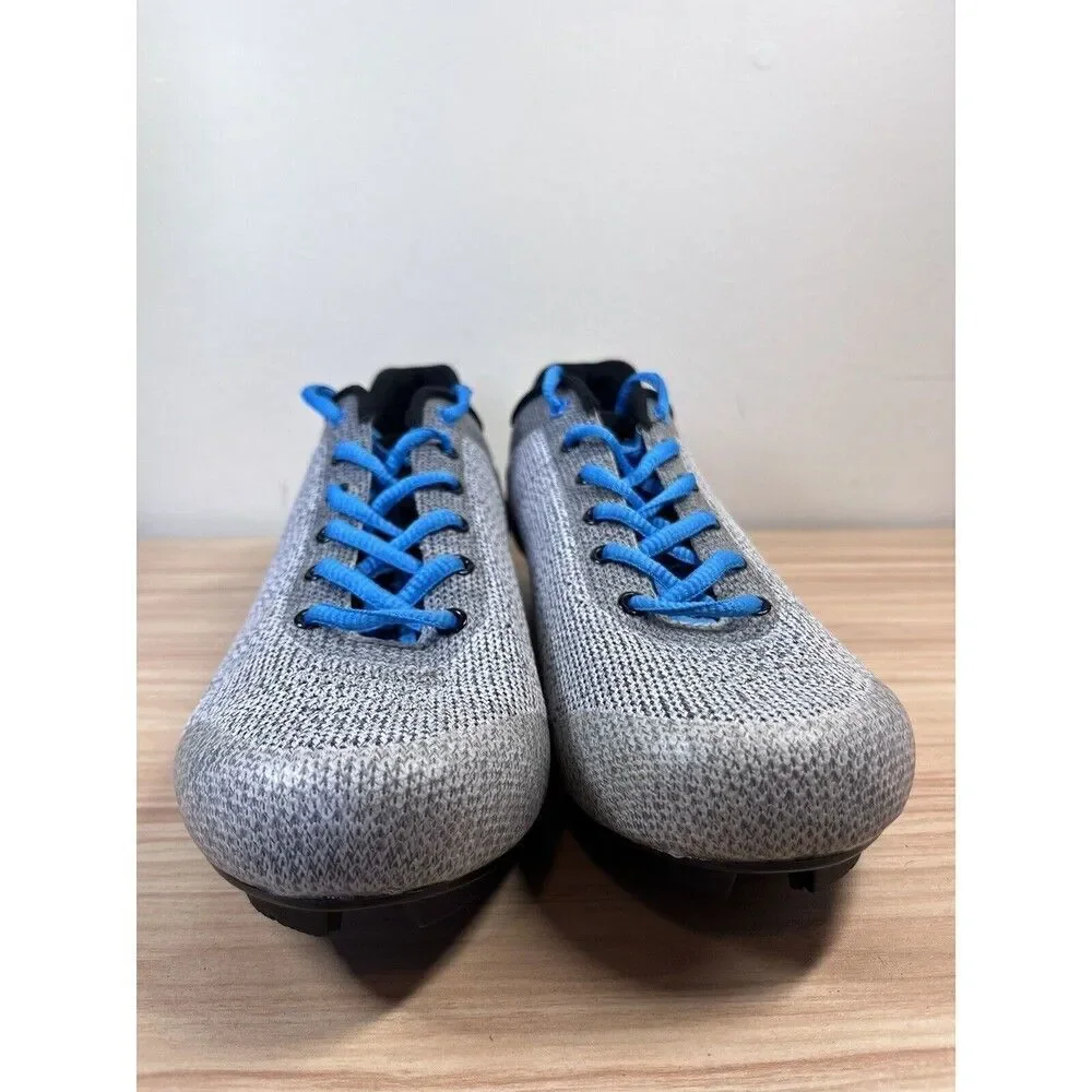 Tommaso Pista Aria Knit Womens Size 8 Shoes Cycling Gray‎ Blue Sneakers - Picture 2 of 8